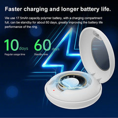 Gulleiâ„?Unisex Smart Ring for Wellness & Activity Tracking (Waterproof)