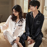 Comfortable Silk Pyjamas Set for Couples