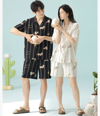 Gulleiâ„?Matching Pajamas Set Short Sleeve 100% Cotton
