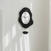 Odd Shaped Pendulum Analog Wall Clock