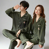 Matching Couple Bear Pajamas | 100% Organic Cotton