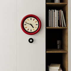 3D Pendulum Silent Wall Clock â€?35×35 cm (Acrylic)