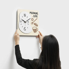 Gulleiâ„?Modern Kitchen Silent Wall Deco Clock