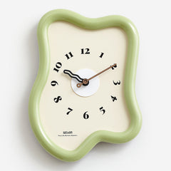 Modern Irregular Wall Clock - Unique Living Room Decor