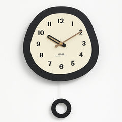 Gulleiâ„?Modern Wall Decor Round Pendulum Clock