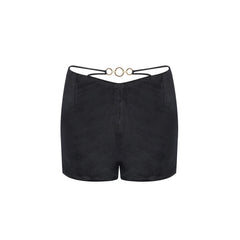 Raizel Velvet Shorts Set
