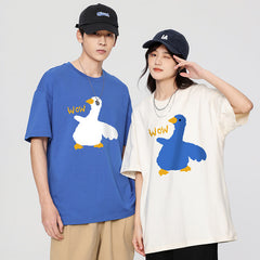 Matching Fashion Off Shoulder T-shirts Set for Couples