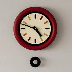 3D Pendulum Silent Wall Clock â€?35×35 cm (Acrylic)