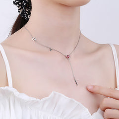 Love Minimalist Fashion Necklace Gift for Her