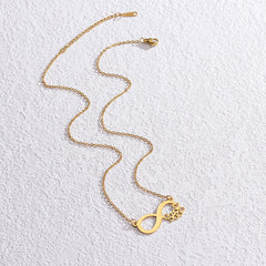 Infinity Personal Name Necklace