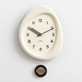 Odd Shaped Pendulum Analog Wall Clock