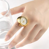 Gulleiâ„?Real Working Watch Ring - Adjustable Size