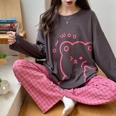 Comfortable Pajamas Loungewear Set for Girls