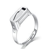 Adjustable Self Defense Ring | Unisex Stainless Steel Hidden Blade Ring | EDC Tool for Women & Men