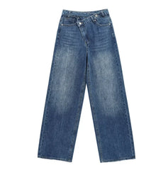 Jeans donna palazzo asola sovrapposta