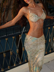 Splice Stunning Dresses Women Sexy