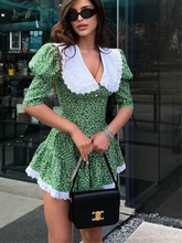 Slim Print Women'S Dress