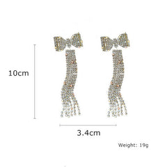 Rhinestone Earrings Crystal Jewelry