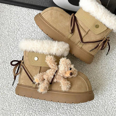 Stivaletto snow donna ecologico fur