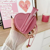 Borsetta per rhode Lipstick 3D Heart Wallet
