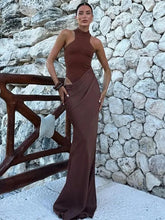Maxi Dress High Waist Dress