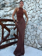 Maxi Dress High Waist Dress