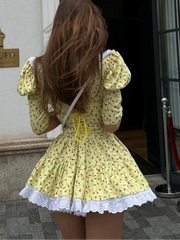 Slim Print Women'S Dress