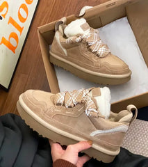 Sneakers Sports suede montone ecologico