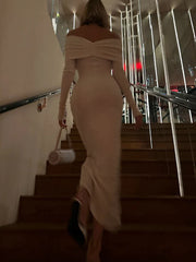 Party Dresses p Slim Fit Bodycon Long Elegant