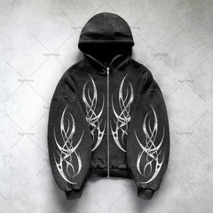 Felpa Gothic Oversized