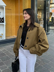 Giacchetto Donna Crop Monopetto