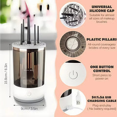 USB Electric Makeup Brush Cleaner Portable
