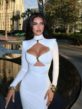 Cut Out Dress Women