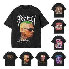 Maglietta Rapper Chris Brown