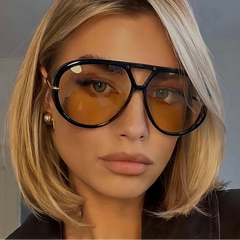 Pilot Oval Punk Sunglasses