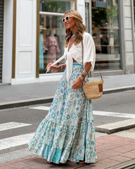 Skirt Long Oversized High Waisted