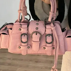 Handbag Pink Studded
