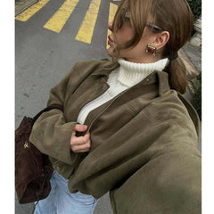 Giacca Suede