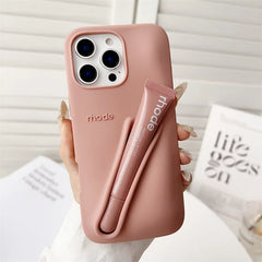Rhode Lipstick Clip Phone Case for iPhone 16 Tutti i Modelli