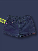 Levis jeans shorts vintage black size 28