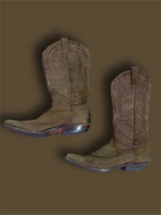 Vintage embroidered Texan boot size 37