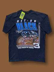 Nascar Black vintage t-shirt size L