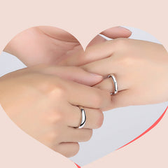 Custom Name Simple Promise Rings Sterling Silver