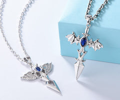 Angel Wings Relationship Couple Anniversary Jewelry Gift