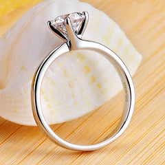 0.6 Carat Solitaire Lab Diamond Ring for Her
