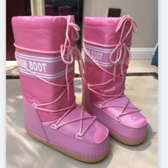 Space Boots Round Head Snowfield