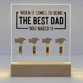 Gulleiâ„?Personalized Handyman Night Light - Gift for Dad