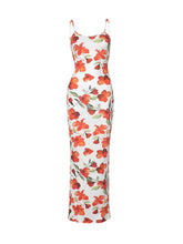Zoe Floral Print Maxi Dress