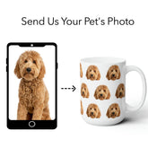 Gulleiâ„?Personalized Pet Face Pattern Coffee Mug
