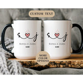 Gulleiâ„?Name Initials Matching Coffee Mug Set